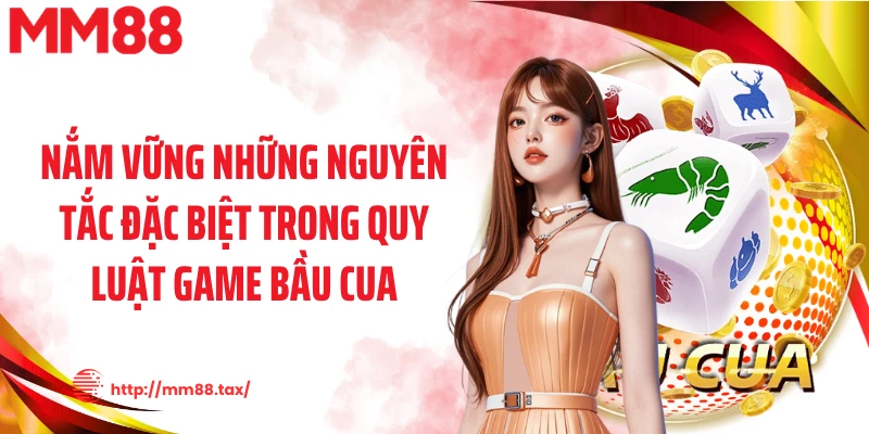 Nắm vững những nguyên tắc đặc biệt trong quy luật game bầu cua